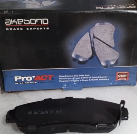 [ACT1089] - AKEBONO | PASTILLAS FRENO HONDA CRV / ODYSEY (DELANTERAS)2007-