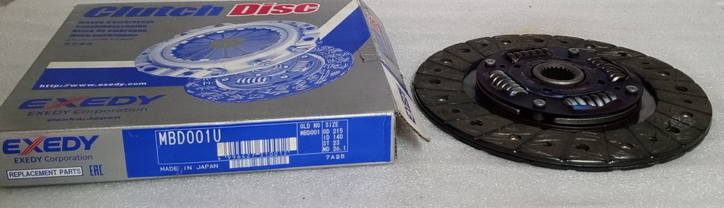 [MB937201] - [MB937202  MN110709]- DAYKIN EXEDY | DISCO CLUTCH MITSUBISHI L-300 (215X140X23X26.1)