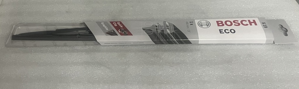 B19"-PLUMILLAS BOSCH - LIMPIABRISAS 19"	BOSCH-LIMPIABRISAS C/U	