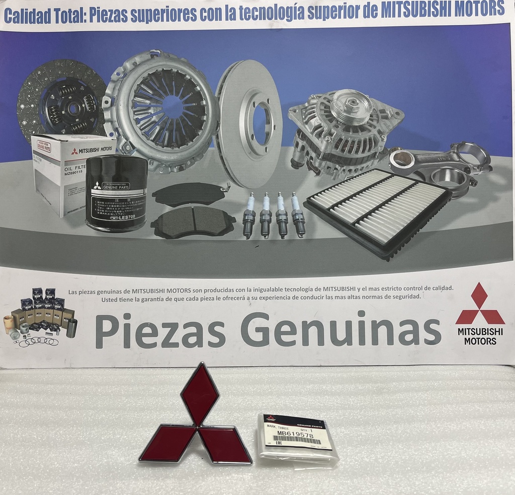 [MB619578] - MITSUBISHI | EMBLEMA TRES DIAM PERS MONTERO 