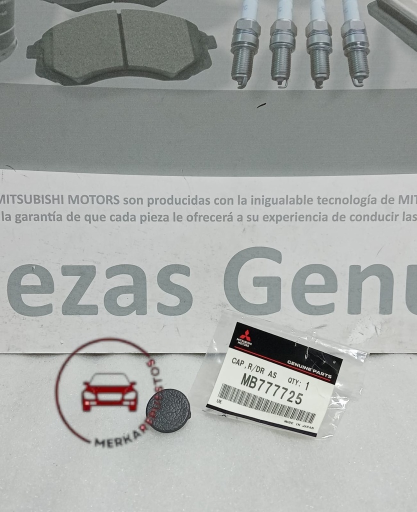 [MB777725] - MITSUBISHI | BOTON MANIJA PTA TRAS MONTERO V43W  (inferior delantero izq/ der, inferior trasero izq/der) A-L