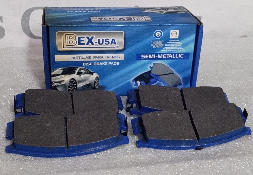 [8970352660] - BEX-USA | PASTILLAS FRENOS TRASEROS CHEVROLET TROOPER 960 / RODEO 2A SERIE