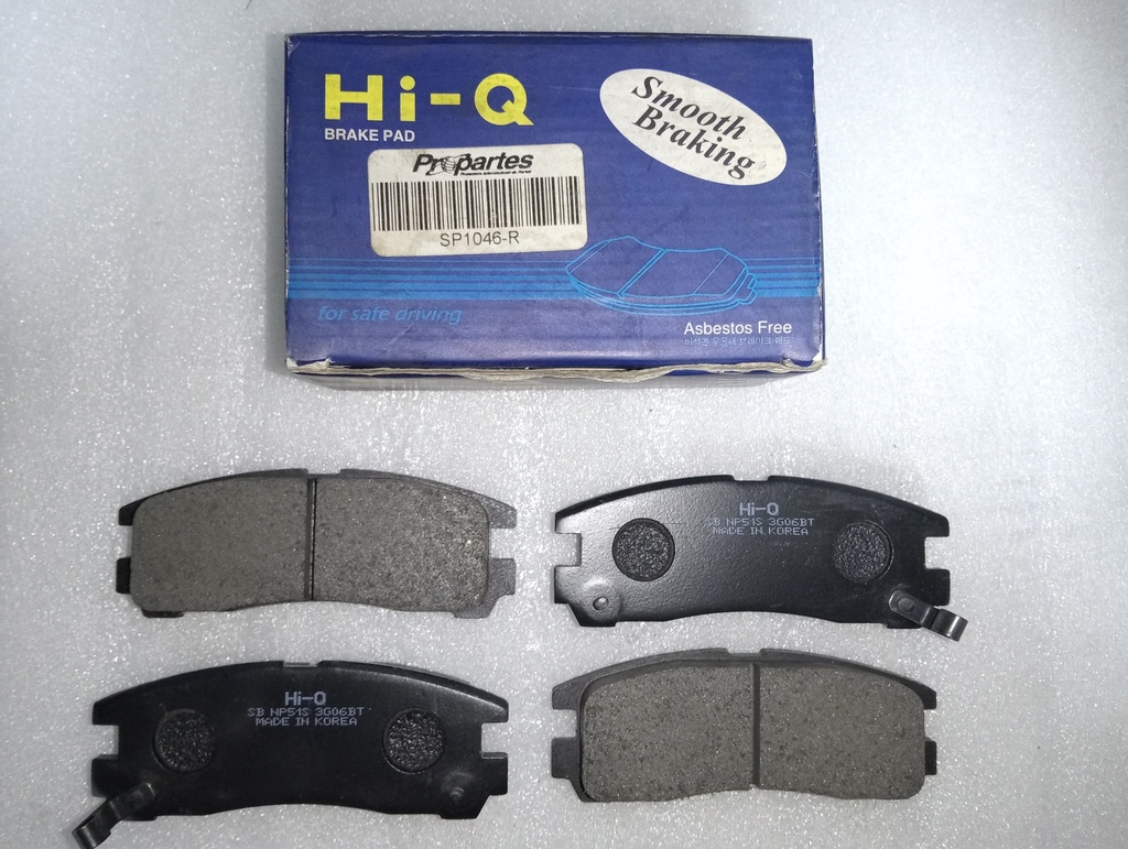 [SP1046] - HI-Q | PASTILLAS FRENOS TRASEROS NATIVA DIESEL / GALANT E54