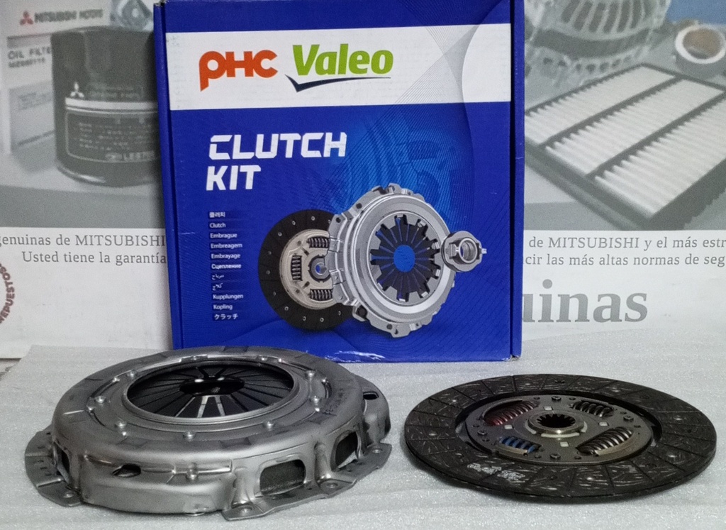 [MB-31 / MTC32] - VALEO - KOREA | CONJUNTO CLUTCH MITSUBISHI V6-3000 / NATIVA 98 / 99(DISCO, PRENSA) 