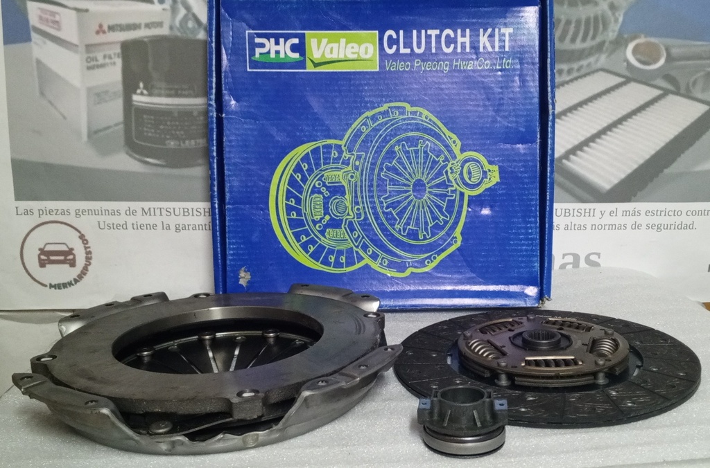 [2301A022 ] - [MN107666]- VALEO - KOREA | CONJUNTO CLUTCH MITSUBISHI NATIVA / TRITON 3.2 4M41T 