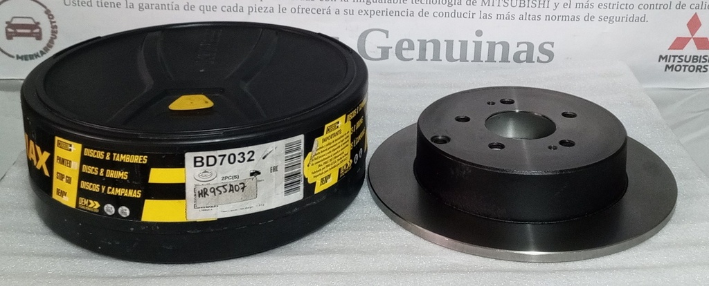 [BD-7032] - FREMAX-BR | DISCO TRASERO MITSUBISHI GRANDIS