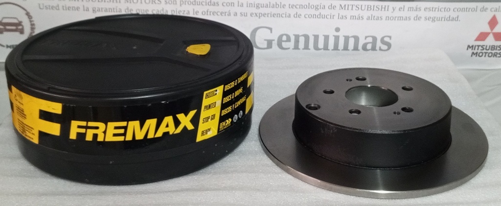 [MR955407] - FREMAX-BR | DISCO TRASERO MITSUBISHI GRANDIS