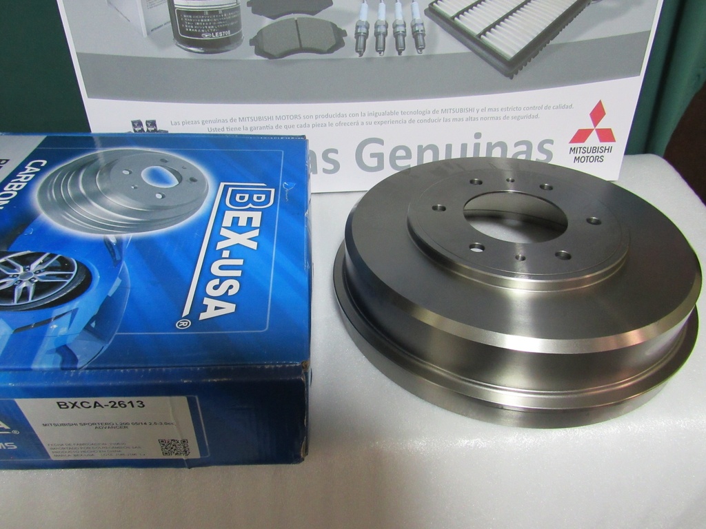 [ 4615A127] - [4615A205  MN102439]- BEX-USA | CAMPANA FRENO TRASERO MITSUBISHI SPORTERO