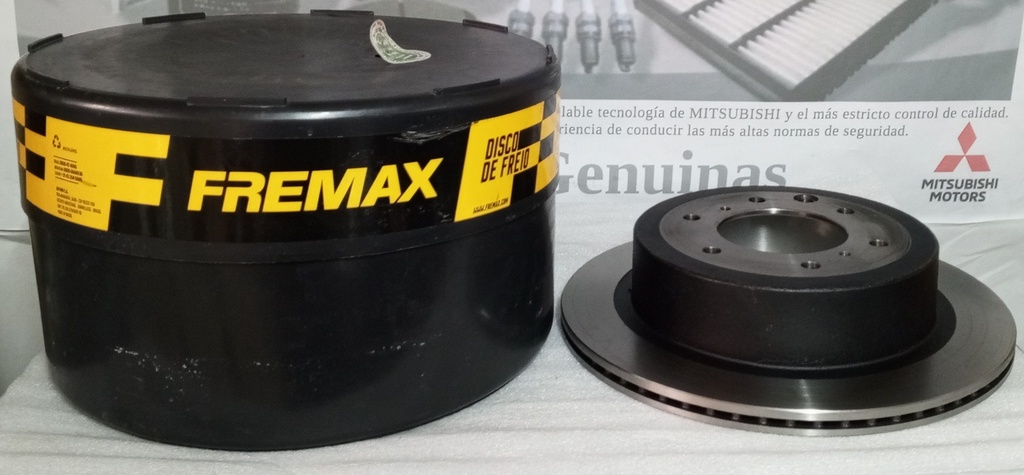 [4615A037]- FREMAX-BR | DISCO FRENO TRASERO MITSUBISHI NEW MONTERO V97W / V98W