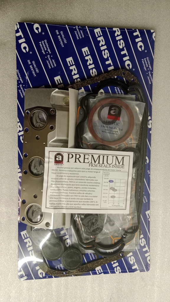 [MD997517]- ERISTIC PREMIUM - TAIWAN EMPAQUETADURA MOTOR MITSUBISHI MONTERO         V6-3000 MOTOR 6G72   12V (CON SELLOS DE VITON)