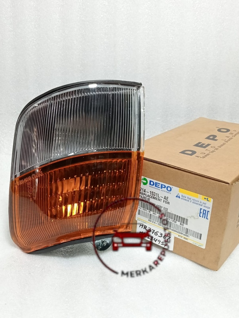 [214-1531L-AE] - DEPO-TAIWAN | DIRECCIONAL DELANTERA IZQUIERDA MONTERO/98 (LUZ DE CRUCE)
