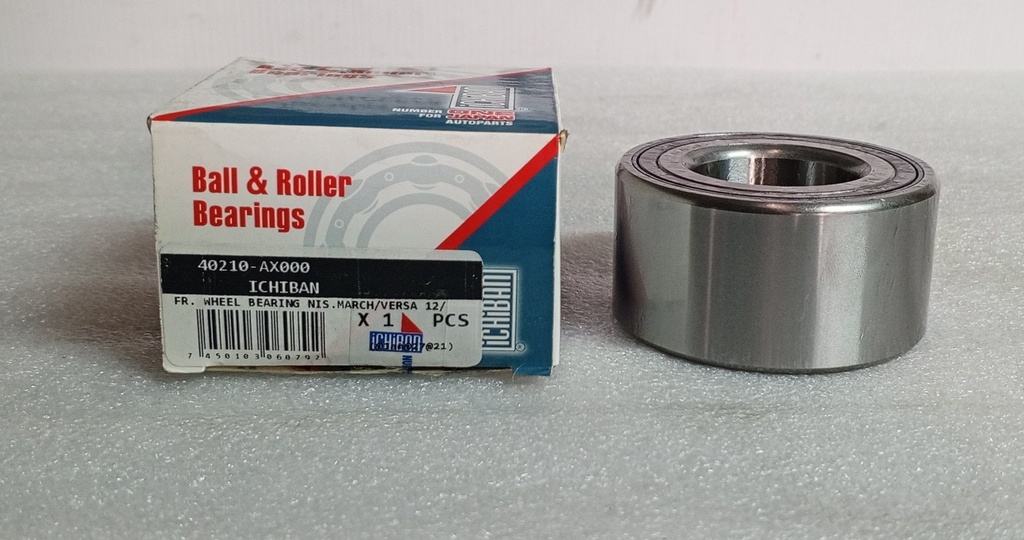 [40210-AX000] - ICHIBAN | RODAMIENTO RUEDA DEL. NISSAN MARCH /VERSA/CLIOIII/TWINGO