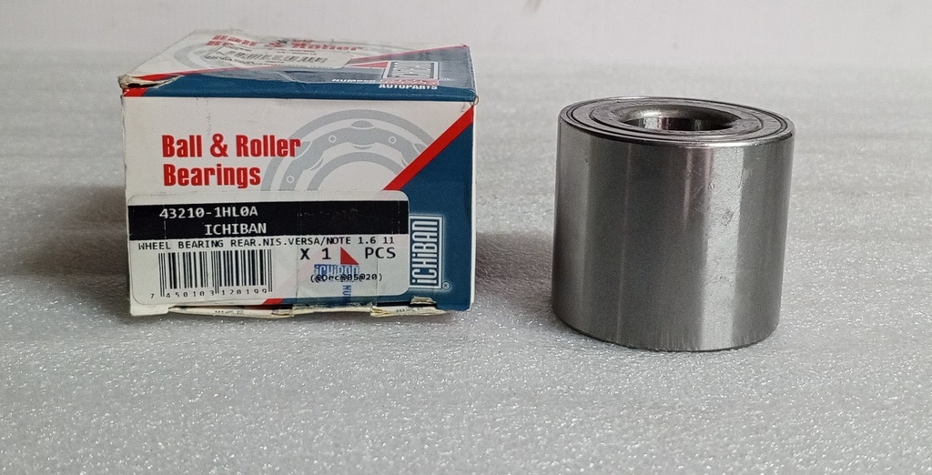 [43210-1HL0A] - ICHIBAN | RODAMIENTO RUEDA TRAS. NISSAN MARCH/VERSA 12