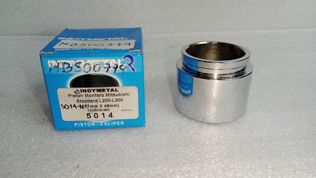 [5014] - NACIONAL / INDYMETAL | PISTON FRENO DISCO DELANTERO.MONT/82  ( 57mm X 48 mm )