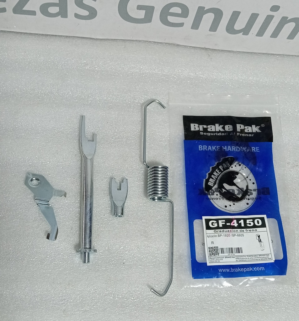 [[4600A140] - [4600A141 + 4600A144]] [GF-4150] - BRAKE PAK | GRADUACION FRENO TRASERO MITSUBISHI SPORTERO / LUV DIMAX (DERECHA)