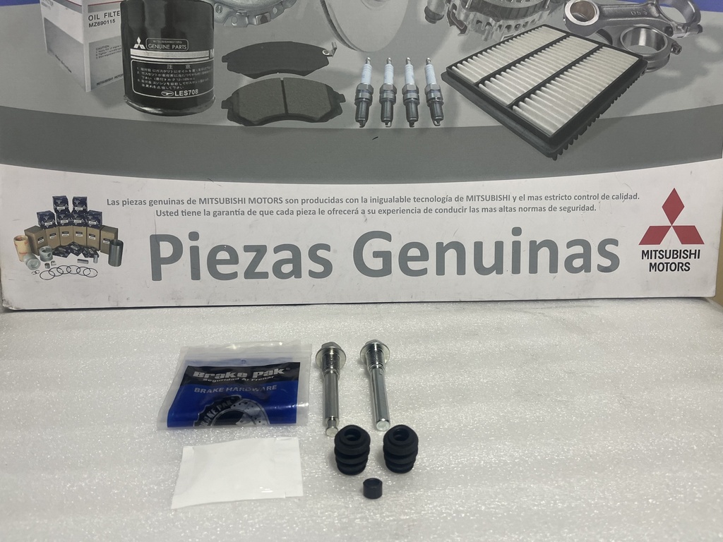 [[0] - [K-7024] [MB618227 + MB618228]] [K-7024] - BRAKE PAK | JUEGO DE PASADORES MORDAZA MITSUBISHI MONTERO V6-3000 (DELANTERO) (incompleto)
