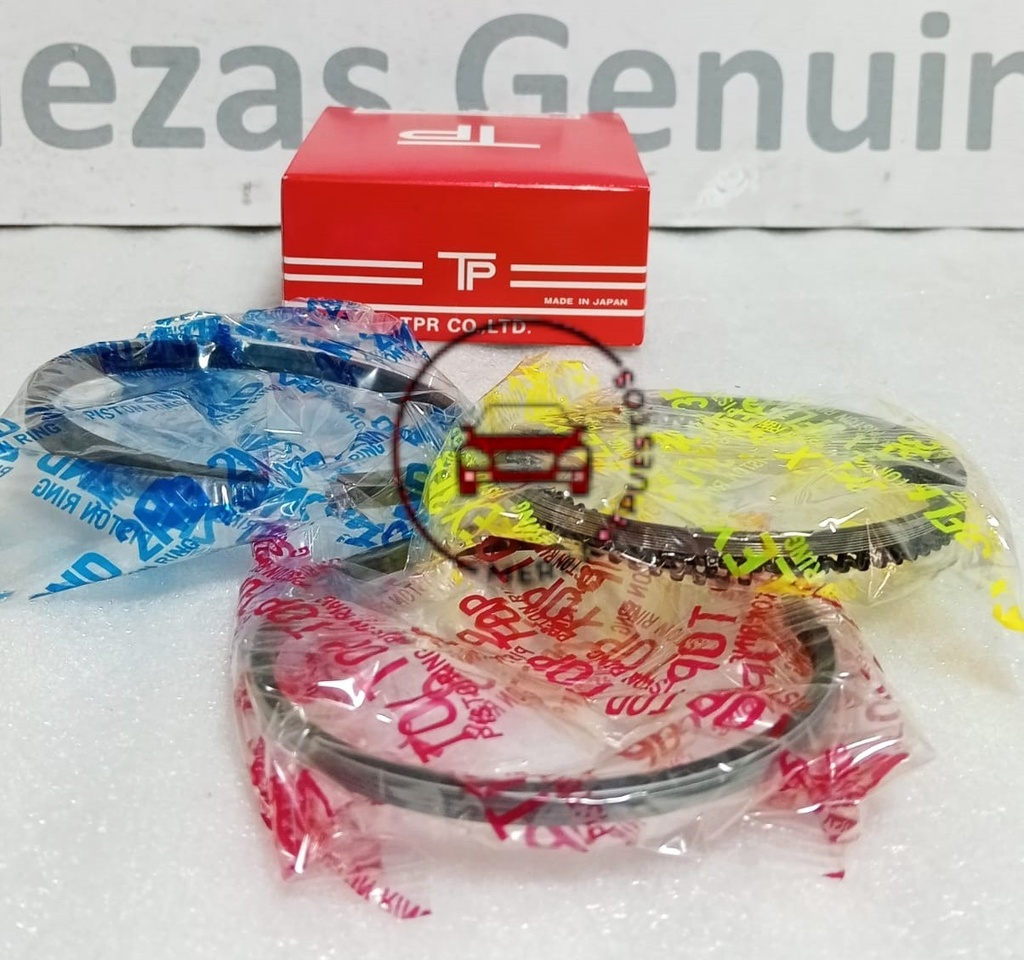 [33919] - TP | ANILLOS MOTOR MITSUBISHI  4G63 /L-300  16V 2000 c.c (STD)