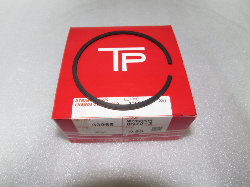 [33965] - TP | ANILLOS  MOTOR MITSUBISHI MONTERO V6-3000 MOTOR 6G72 1A SERIE (0.50) (1.2/1.5/3.0) (91.1mm) (USAR PISTON M9116XB-R/L)