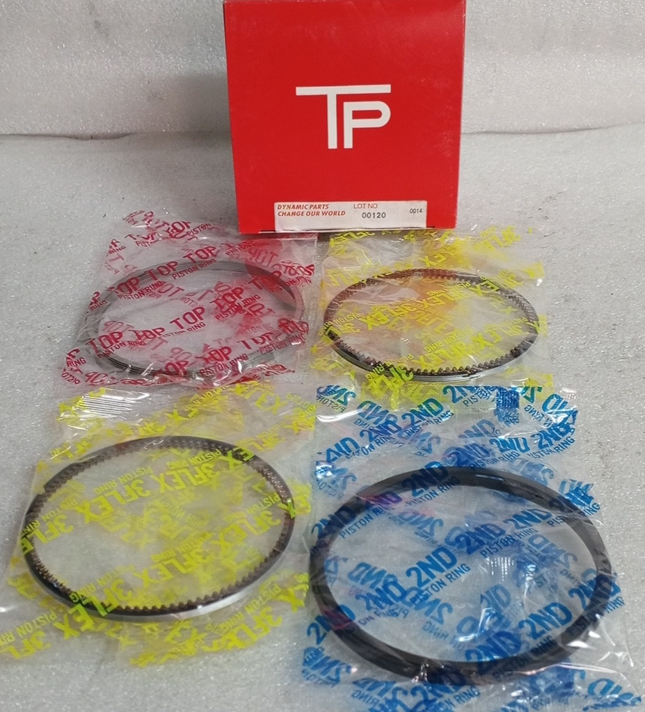 [33977 - 0.50] - TP | ANILLOS MOTOR MITSUBISHI 6B31 (0.50) / MONTERO SPORT / OUTLANDER  3.0 1.2/1.0/2.0 (87.6mm) (USAR PIST M8761)