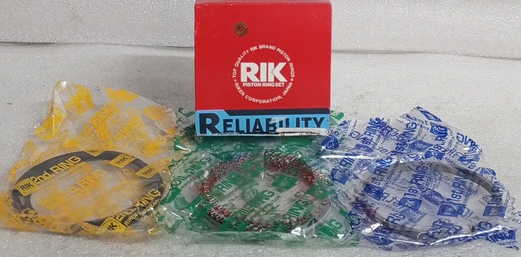 [20004-22 (STD)] - RIK-JAPON | ANILLOS MOTOR MITSUBISHI LANCER 1300 4G13 (1.00) CB1A (1.2/1.5/3.0) 71mm PLANO (USAR PISTONES M7105)