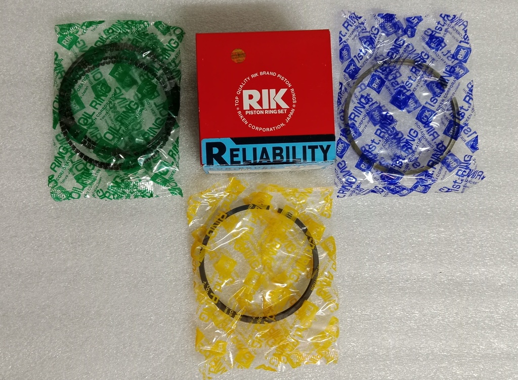 [20999-STD] - RIK | ANILLOS MOTOR MITSUBISHI LANCER 1500 4G15 (STD) 1.2/1.2/2.8 CK2 (75.5mm) (USAR PISTONES M7555)
