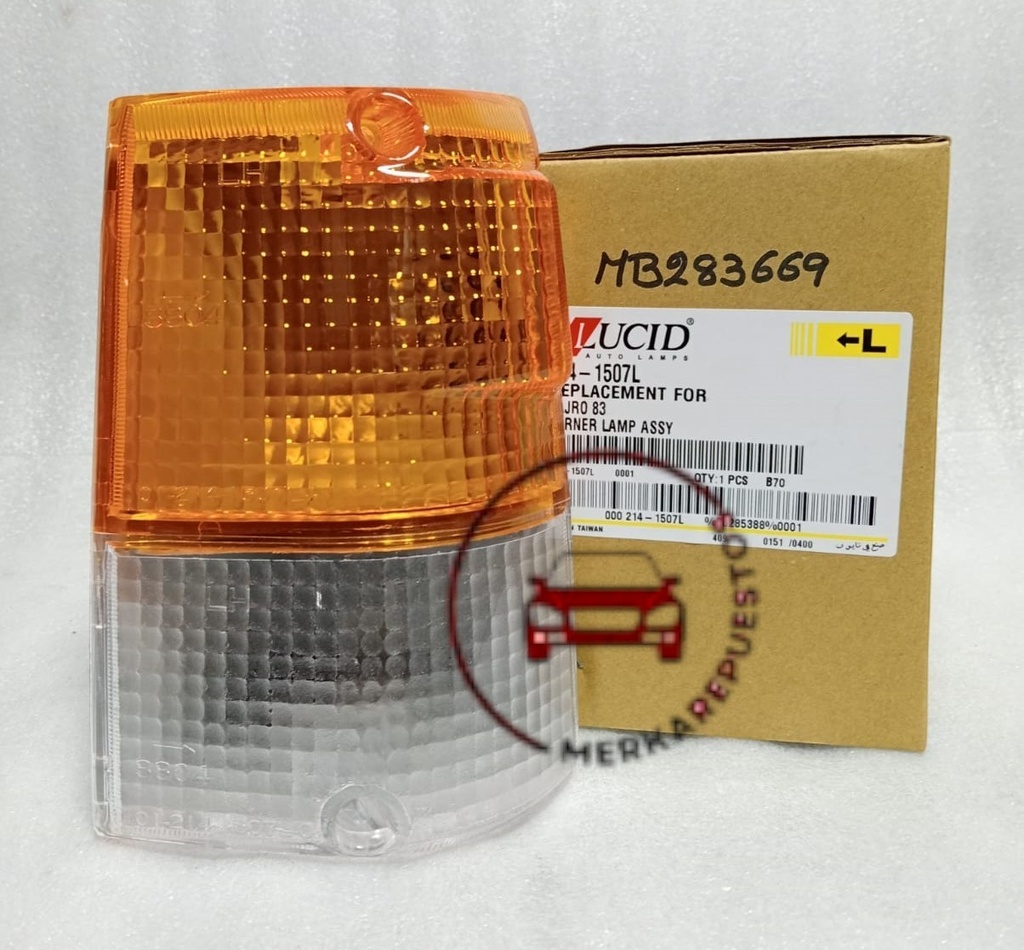 [[214-1507L] - [0] MB283669] [214-1507AL] - LUCID-TAIWAN | DIRECCIONAL DELANTERA IZQUIERDA MONTERO STD/91