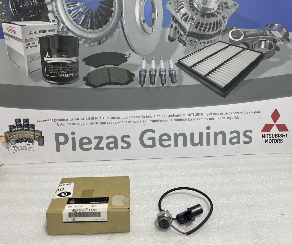[MB837106] MITSUBISHI | SWITCH PALANCA CAJA (punta esfera-conector negro) 