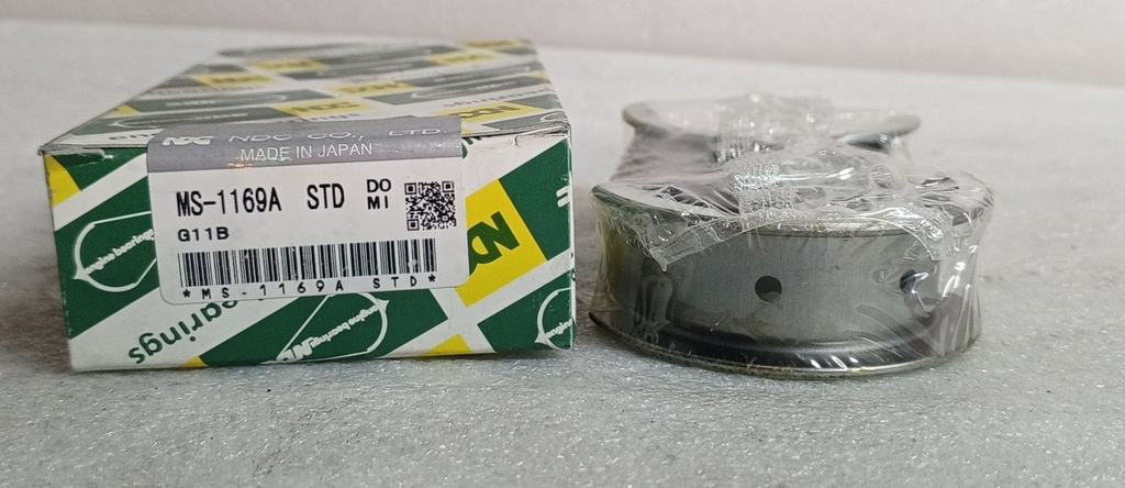 [MS-1169A (STD) ] - NDC | CASQUETES BANCADA MITSUBISHI LANCER MOTOR 4G13 / 4G15