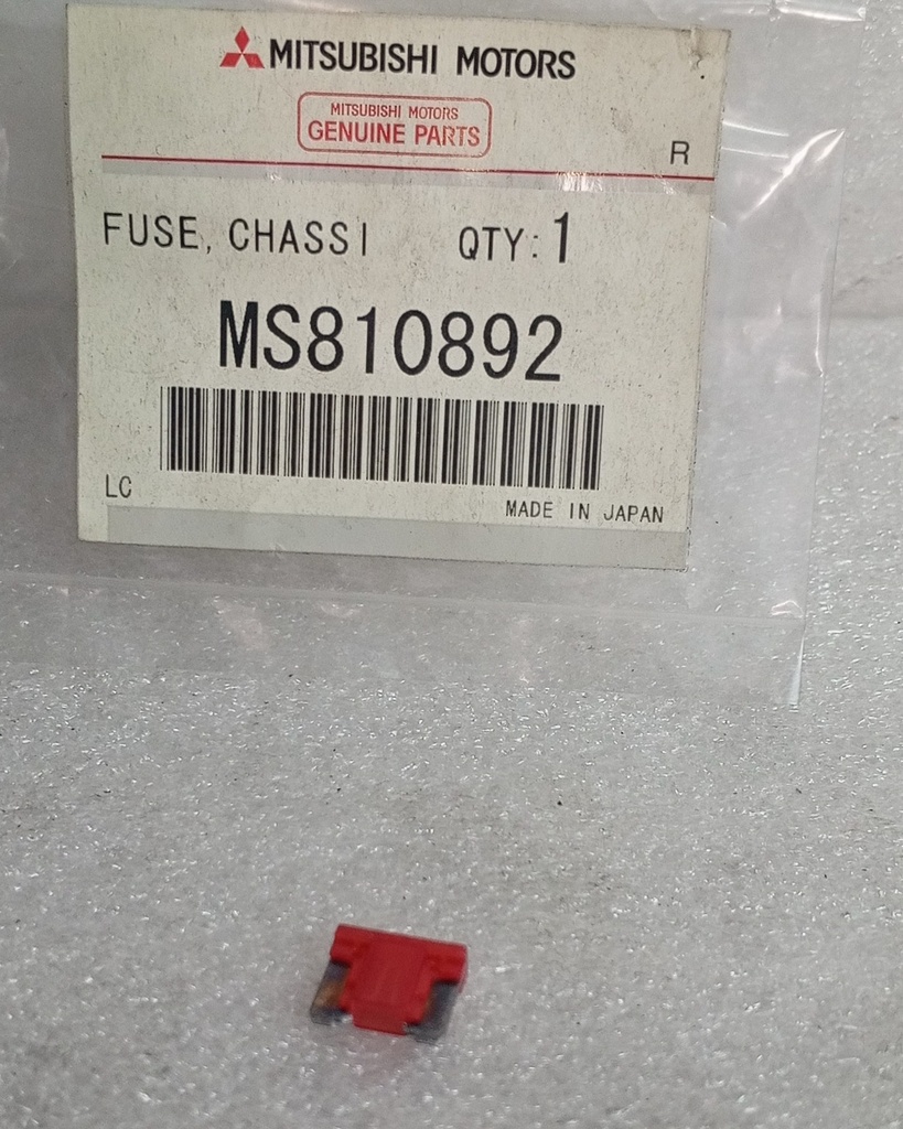 [MS810892] - MITSUBISHI | FUSIBLE 10 AMP. ROJO CLARO