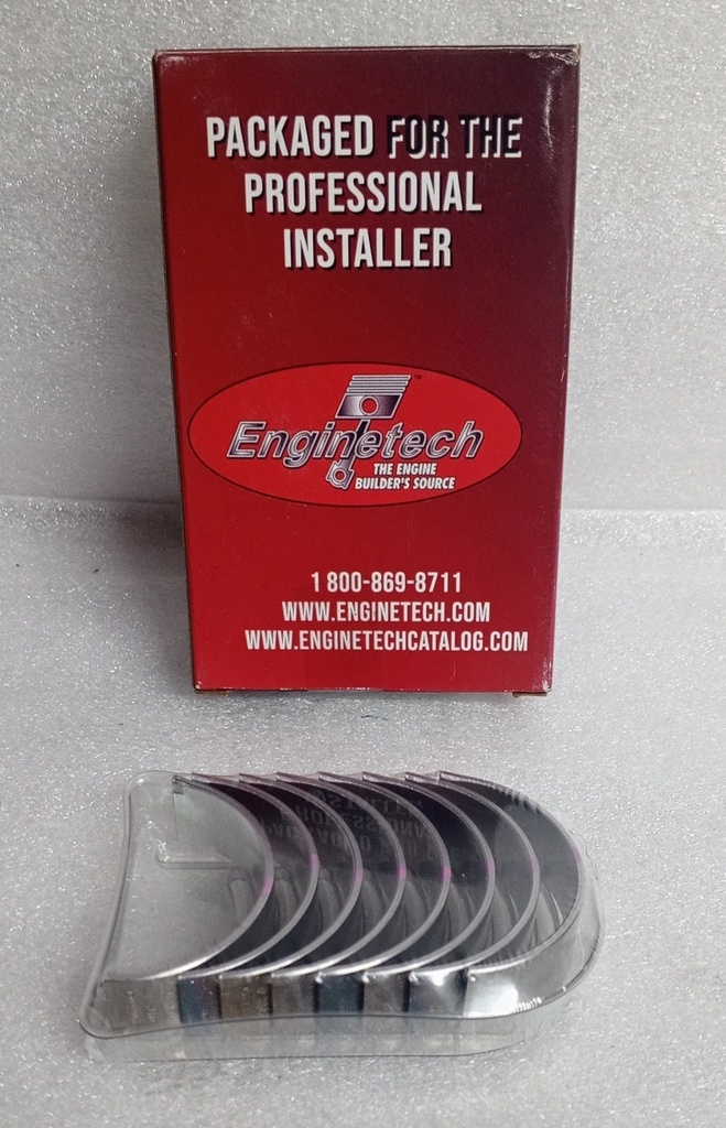 [1115A149] - ENGINETECH-USA | CASQUETE DE BIELA MITUBISHI LANCER 08/  / ASX / OUTLANDER (0.50) (JUEGO) / MOTOR 4B11