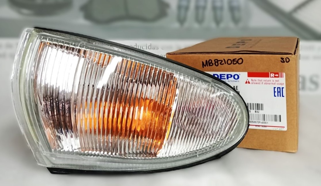 [MB821050] - DIRECCIONAL DELANTERA DERECHA MITSUBISHI COLT / 95 (BLANCA)