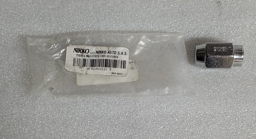 [ACTC151221.5] - NIKKO | TUERCA CORTA 12X1.50