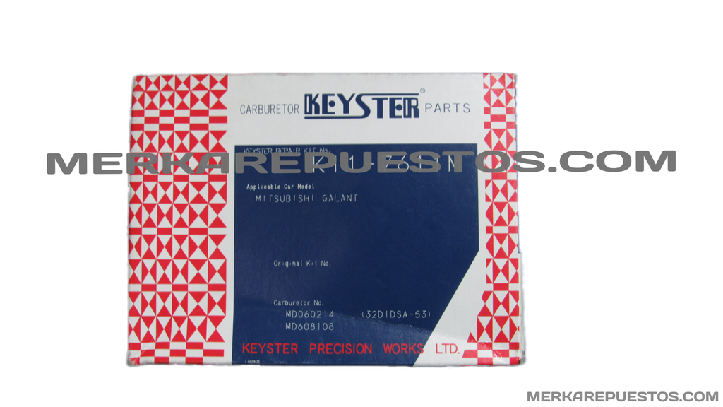 [K11-7611-M] - KEYSTER | EMPAQUETADURA CARBURADOR MITSUBISHI MONTERO / 82