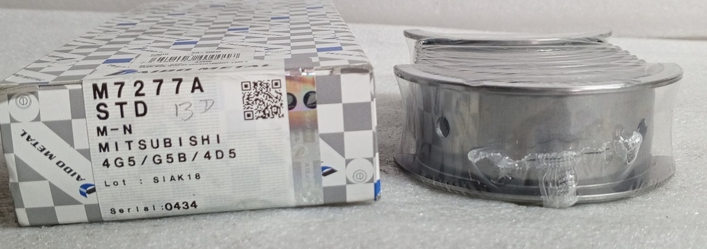 [M7277-STD] - DAIDO | CASQUETES BANCADA MITSUBISHI L-200 / HYUNDAI STAREX / H-100 / MOTOR 4D55 / 4D56