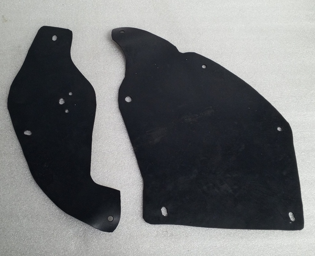 [[0] - [0]] [MN146488 + MN146489] - NACIONAL | JUEGO DE GUARDAPOLVOS GUARDABARROS DELANTEROS SPORTERO / NEW NATIVA