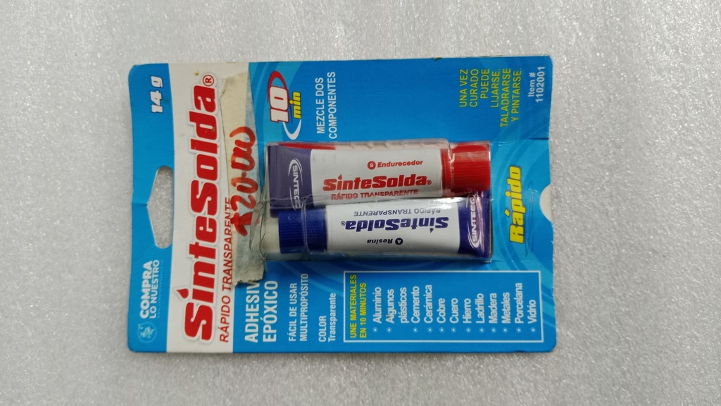 [1102001] - SINTECO | SINTESOLDA RAPIDO 14g