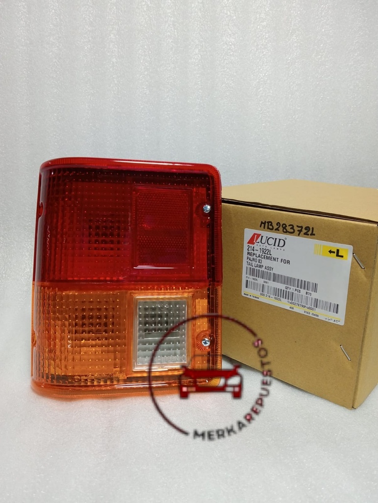 [MB283721] - LUCID-TAIWAN | STOP TRASERO MITSUBISHI MONTERO STD / 86 (IZQUIERDO)