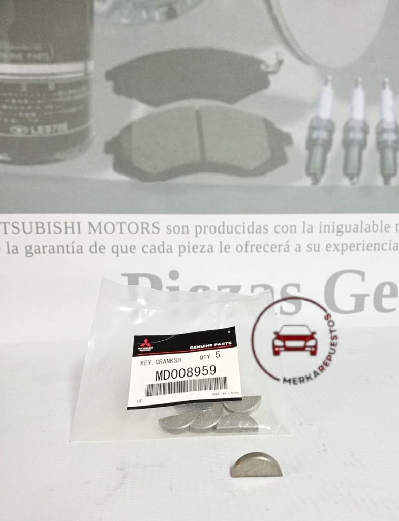 [MD008959] - MITSUBISHI | CUÑA CIGÜEÑAL V6-3000