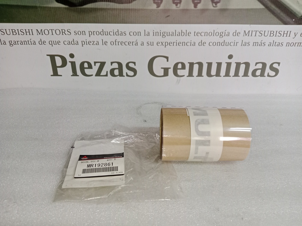 [MR192861] - MITSUBISHI | CALCOMANIA`V6 3000`MONT/STATUS (BEIGE)