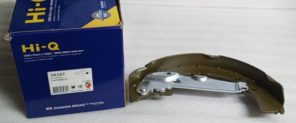 [SA167] - HI-Q | JUEGO DE BANDAS FRENO TOYOTA HILUX (VIGO) 2.5 2.7 3.0