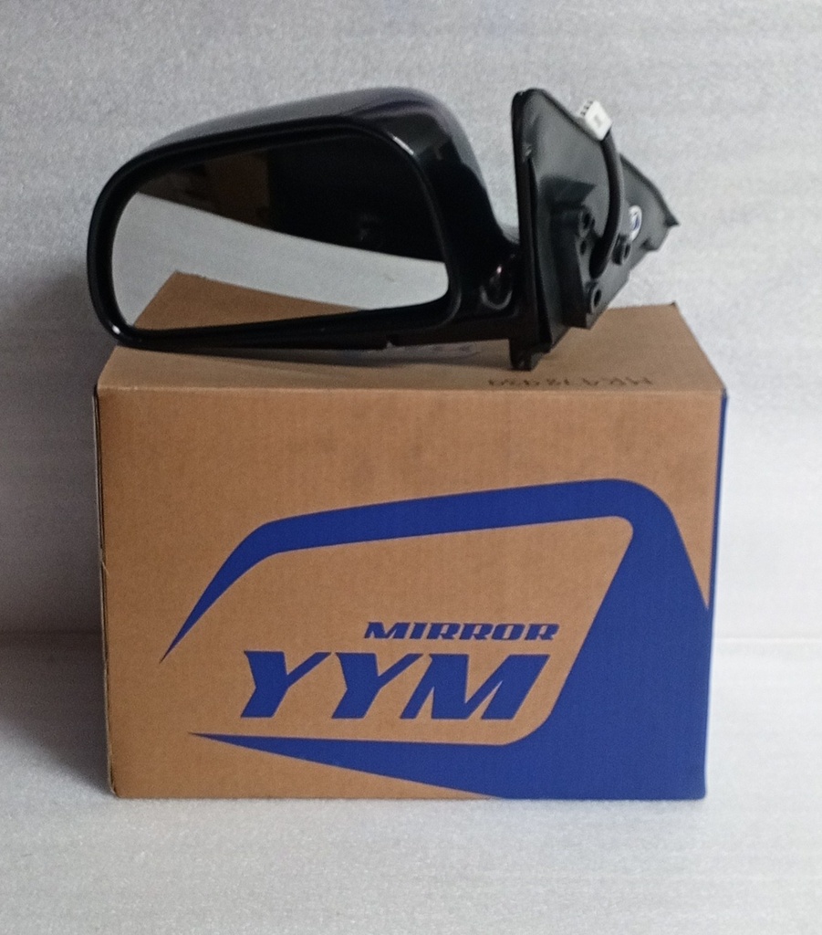 [3889] - YYM-TAIWAN | ESPEJO RETROVISOR MITSUBISHI LANCER / 97-01 (IZQ) (NEGRO) (ELECTRICO)