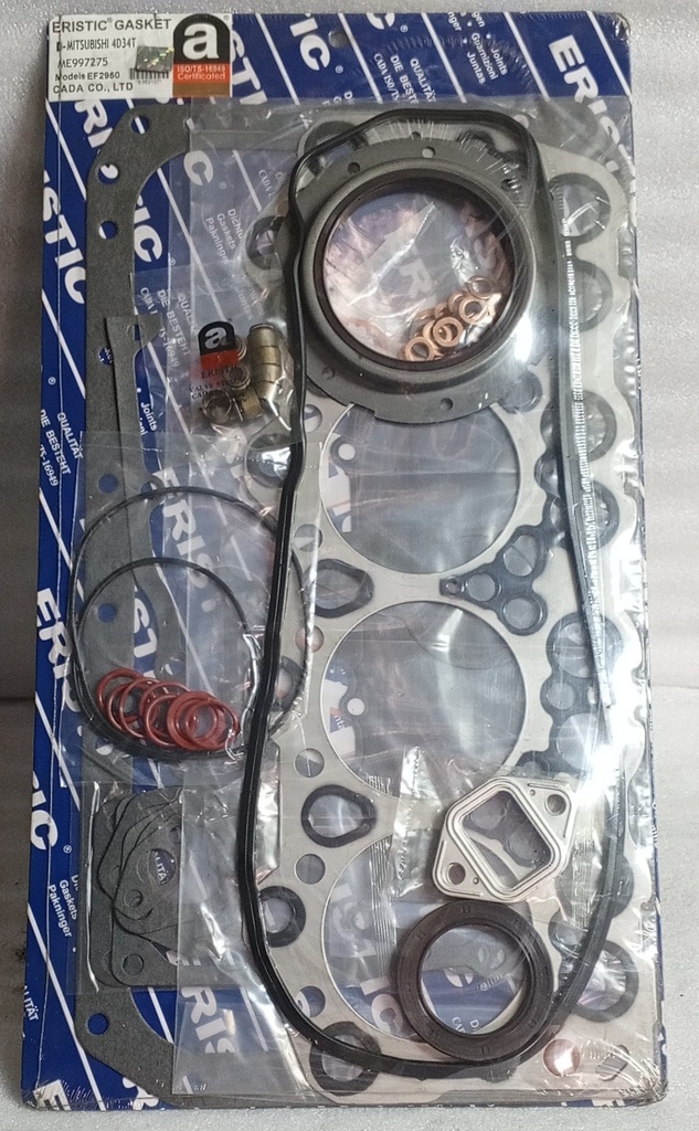 [EF2950-ER-3] - ERISTIC | EMPAQUETADURA MOTOR MITSUBISHI CANTER 4D34T 2a SERIE (ACERO CAPA SENCILLA)