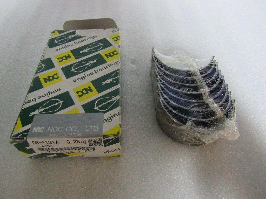 [CB-1131 (0.25)-3] - NDC | CASQUETES BIELA MITSUBISHI MONTERO 1a & 2a MOTOR SERIE 4G54/ HYUNDAI H100 4G64
