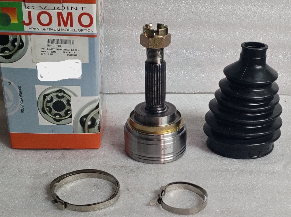 [MI-1-1033 (25X21X54)] - JOMO-TAIWAN | PUNTA EJE MITSUBISHI NEW LANCER  L/R 1.300 / 1.500 (LADO RUEDA)