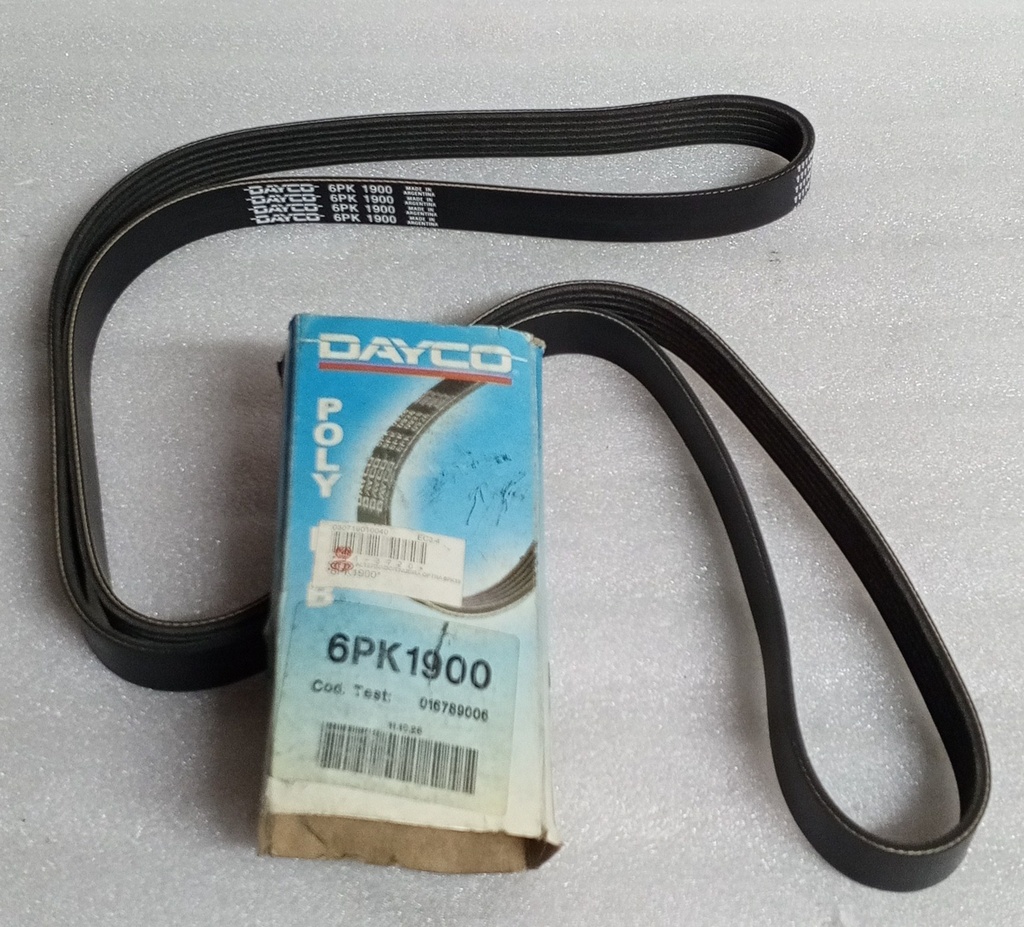 [6PK1900] - DAYCO | CORREA VENTILADOR 