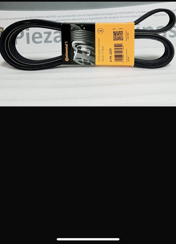 [[1340A150] - [0]] [6PK2205] - CONTINENTAL - ALEMANIA | CORREA DE ALTERNADOR Y ACCESORIOS  ASX / LANCER CY4A / MAZDA 6. 16 VALVULAS 