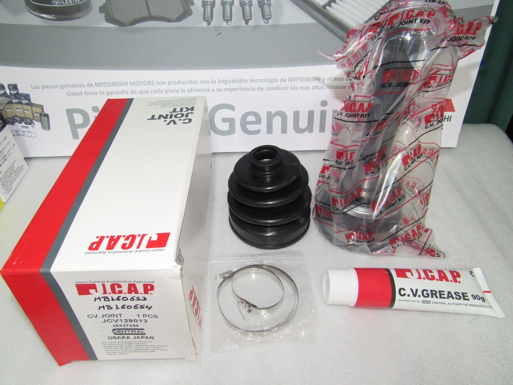 [MB160653] - J.C.A.P | PUNTA EJE  (HOMOCINETICA) MITSUBISHI MONTERO 82/86  LADO RUEDA IZQ/DER (28X27X56 TOPE)