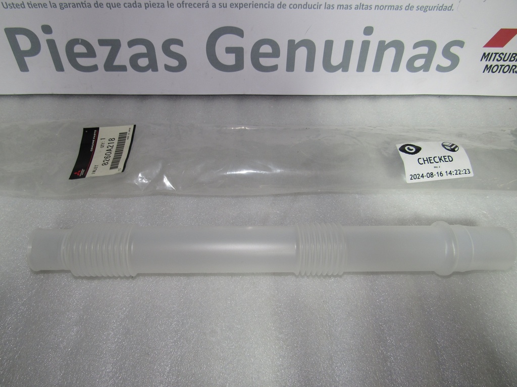 [8260A218] - MITSUBISHI | DUCTO ENT. TANQUE AGUA L/BRISAS