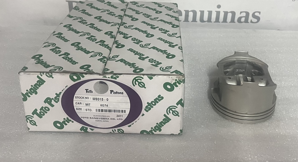 PISTONES MOTOR MITSUBISHI MONTERO 3.5 / MOT 6G74 / 24 VALV DOCH (93mm PLANO) 1,5/1.5/3.0
