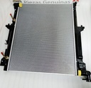RADIADOR MITSUBISHI SOPORTERO  DIESEL A/T (SALIDAS EN CODO RECTO) 